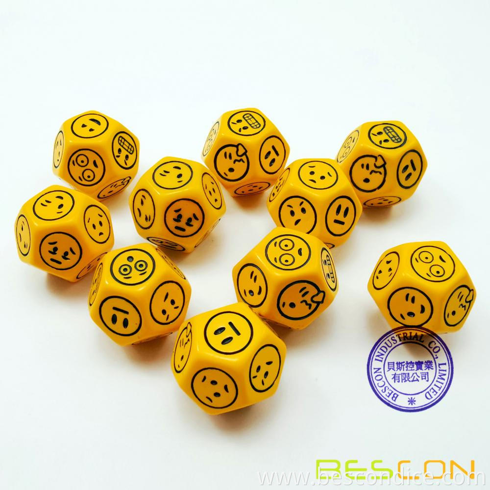 Emotional Dice 12 Sides Emotional Dice 12 Sides